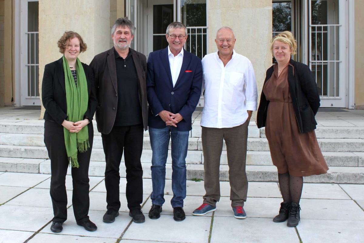 Our 2016 jury (left to right): Dr. Katja Schumann, Matthias Creutziger, Stefan Heinemann, Dieter Jaenicke, Kristin Dittrich (Foto: PR)